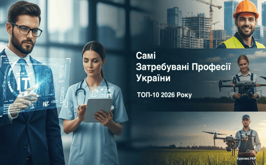 самі затребувані професії України 2026